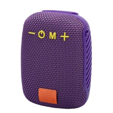 Imagem de Serounder Alto-falante Portátil Bluetooth para Bicicleta, Alto-falante Sem Fio para Bicicleta Com Rádio Fm, Emparelhamento Estéreo Com Som Alto, para Andar, Caminhar, Acampar (PURPLE)
