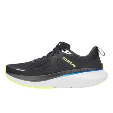 Imagem de Saucony Tênis masculino Guide 18, Preto/lápis-lazúli, 41