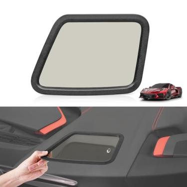 Imagem de Bracingo Capa protetora contra poeira HUD Heads Up, compatível com Corvette C8 Stingray 2020 2021 2022 2023 2024 2025, painel de área HUD tela de exibição moldura protetora contra poeira acabamento