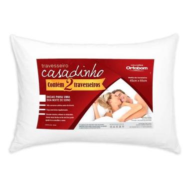 Imagem de Travesseiro Casadinho com 2 Unidades Ortobom