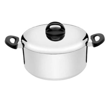 Imagem de Panela Eterna de Aluminio polido 5,2 litros panela pra arros - Nigro