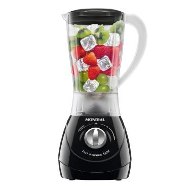 Imagem de Liquidificador Mondial EASY Power 1,5L 550W 2 Velocidades L-550 - Preto - 110 VOLTS