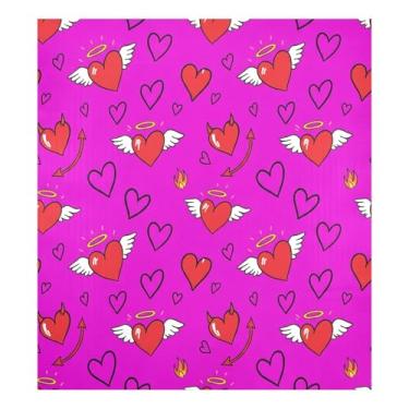 Imagem de Blueangle Capa magnética para lava-louças corações vermelhos dos namorados, decoração da capa da máquina de lavar louça, adesivos de eletrodomésticos, adesivos de eletrodomésticos, adesivo magnético