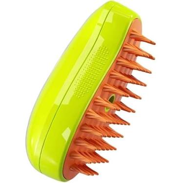 Imagem de Escova Vapor PetCare Premium Recarregável Para Remover Pelos, Massagear e Limpar Pelagem de Cães e Gatos – Conforto Silencioso e Uso a Seco com Vapor Suave