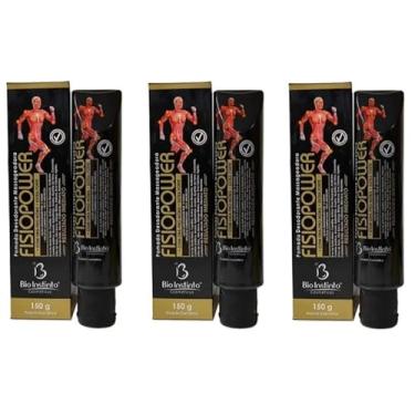 Imagem de Kit 3un Pomada Massageadora FISIOPOWER 150g - Bio Instinto