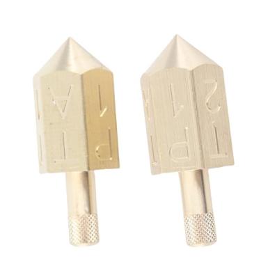 Imagem de Generic Brinquedo de Dados Superior de 6 Lados, Giroscópio de Metal Rotativo Com Haste, 2 Peças para Jogos de Férias, Metal