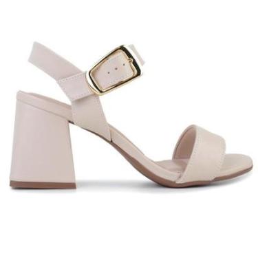 Imagem de Sandália Feminina Bebecê Bege - T6030-Feminino