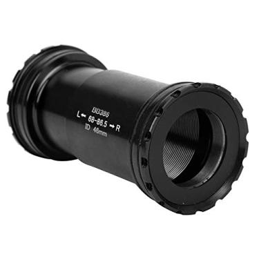 Imagem de KIMISS Acessório de Suporte Inferior para Bicicleta Em Liga BB386 EVO PF30 - Leve e de Baixa Fricção para Bicicletas de Estrada e (Preto)