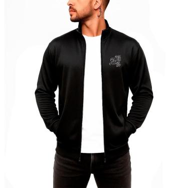 Imagem de Jaqueta Bomber Esportiva Abstract Fitness Academia Logo Minimalista-Masculino