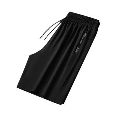 Imagem de Shorts de Corrida Masculino 3XL - Leve, Respirável e Secagem Rápida, X