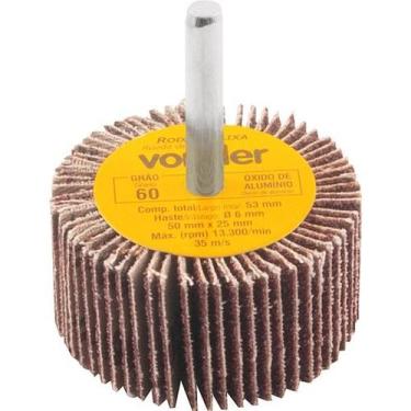 Imagem de Roda de Lixa 50x25mm com Haste G60 - Vonder