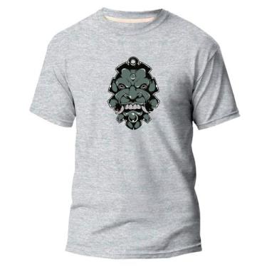 Imagem de Camiseta Basica Algodão Premium Estampada Máscara de Barong - Pavesi, 