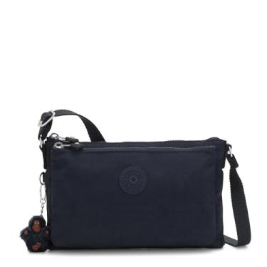 Imagem de Bolsa transversal metálica Kipling Mikaela, True Blue Tonal, One Size