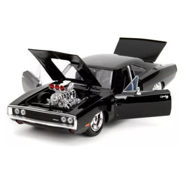 Imagem de Dodge Charger R/T 1970 Velozes e Furiosos + Figura Dom Toys 1:24