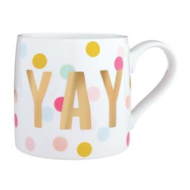 Imagem de Slant Party Supplies - Canecas de café jumbo caneca de cerâmica, 590 ml, branco Yay