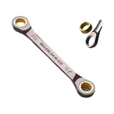Imagem de Chave Torx De Dupla Utilização 6MM-27MM, Chave De Catraca Universal De