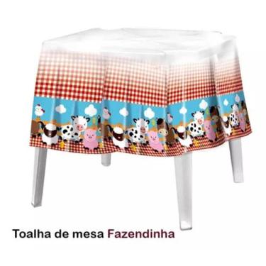 Imagem de Toalha de mesa fazendinha - regina - REGINA 