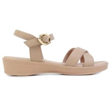 Imagem de Sandália Feminina Usaflex Blush Bege - UD04-Feminino