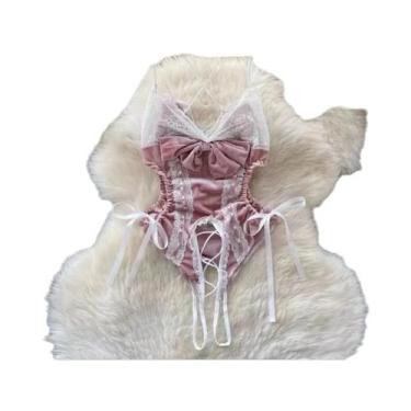 Imagem de Vestido Curto Sexy Vermelho Para O Natal, Lingerie Bodycon Feminina, P