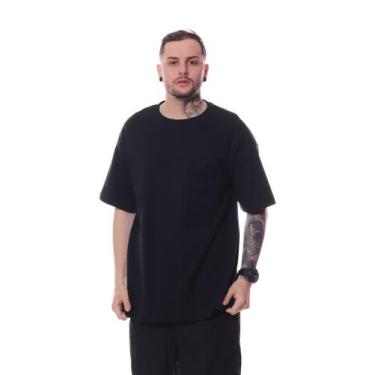Imagem de Camiseta Bali Company Basic Arrow Embroidery, Preto, g