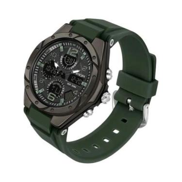 Imagem de Relógio Digital Esportivo LED Dourado Para Mulheres E Meninas, Luxuoso