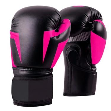 Imagem de Luvas de Boxe Muay Thai Kickboxing Equipamento Treinamento para Saco Pancada Luva Prática Esportiva Esponja Grossa PU Premium Proteção Polegar Dedo do Punho Design Ergonômico Palma Respirável Suporte