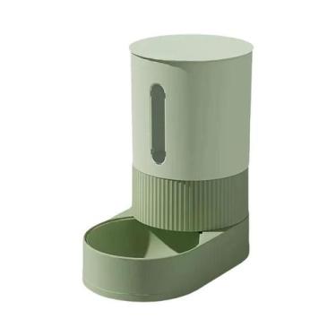 Imagem de Comedouro Automático De Grande Capacidade Para Gatos Com Dispensador D