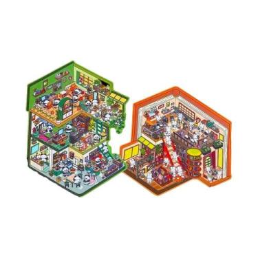 Imagem de Adesivos 3D DIY De Paisagens Em Tamanho Plus, Cenário De Cabana De Bol