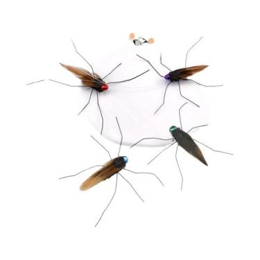 Imagem de Acessórios De Reposição Para Brinquedo De Gato Com Penas De Mosquito S