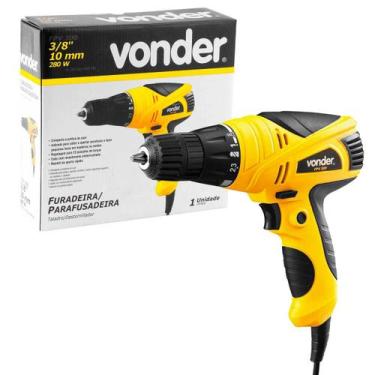 Imagem de Parafusadeira E Furadeira 3/8 Pol 280W FPV 300 Vonder 220V