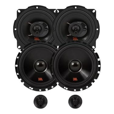 Imagem de Kit Som Automotivo Flex 4 Completo: Kit 2 Vias 6" 62VFX55 (110W RMS) + Par de Alto-Falantes 5" 5TRFX55 (110W RMS) – SOM POTENTE, LIMPO E EQUILIBRADO para seu Carro!