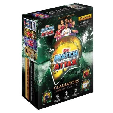 Imagem de Topps 2025/2026 UEFA Club Competition Match Attax - Mega Lata Warriors-Unissex