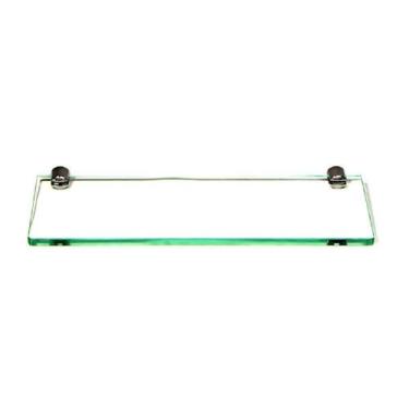 Imagem de Porta Shampoo 40 x 10cm Vidro Luxo Tokio Metal - UTENSÍLIOS PREMIUM