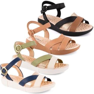 Imagem de Sandália Modare Esporão Confortável Ortopédica Original 7142, Creme, 3