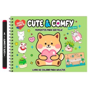 Imagem de Livro - Cute & Comfy Super Special - Livro de Colorir Adulto - Momento