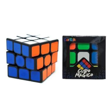 Imagem de Cubo Mágico Profissional 3x3x3 Colorido L Magic Cube - Dute