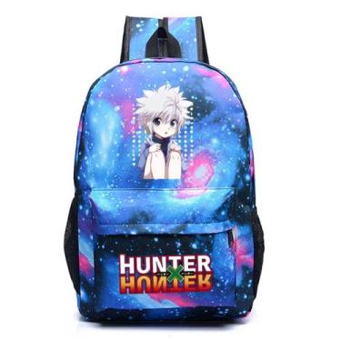 Imagem de Mochila Hunters Hunters Killuas Zoldycks Cartoon Kids School - yiweisa