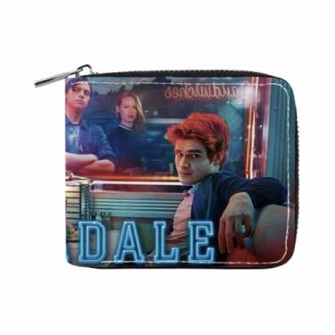 Imagem de Carteira Riverdales Anime Characters Slim Bifold em couro PU - Yiweisa