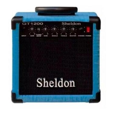 Imagem de Amplificador Sheldon Para Guitarra GT1200 15W Azul