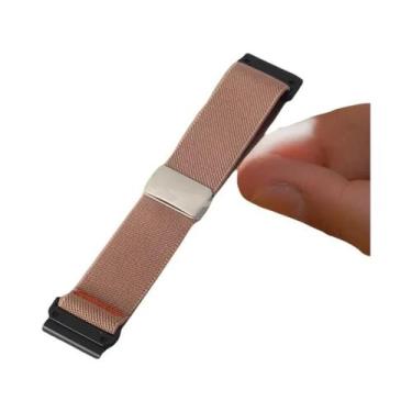 Imagem de Pulseira Magnética De Nylon Elástico QuickFit 22/26mm Para Garmin Fore