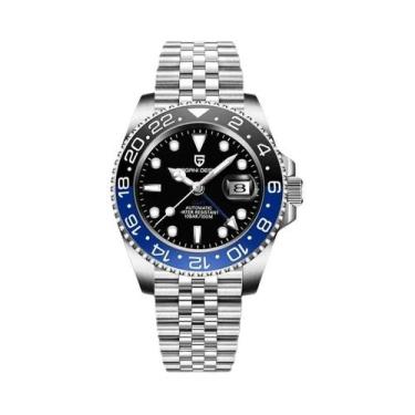 Imagem de Relógio De Pulso Mecânico De Luxo Masculino GMT PAGANI DESIGN PD-1662 