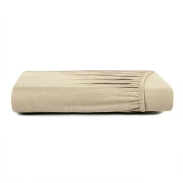 Imagem de Lençol Com Elástico Casal Altenburg Cetim 300 Fios Marrom