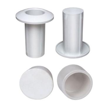 Imagem de Kit 5 Chumbador Canopla e 5 Borracha Para Escada De Piscina