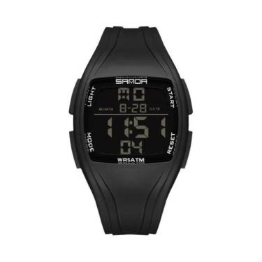 Imagem de Relógio Esportivo Digital LED À Prova D'Água Para Homens, Presente Sim