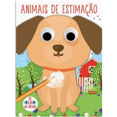 Imagem de Livro Coleção Infantil De Olho Na Pintura: Animais Estimação, Marinho,