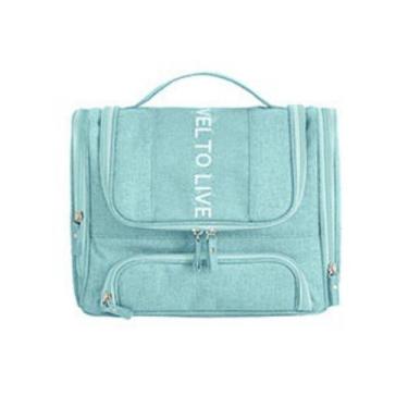 Imagem de Necessaire Viagem Travel To Live, Verde