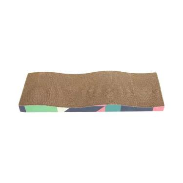 Imagem de Arranhador E Cama Para Gatos De Papelão, Tamanhos Grande, Médio E Pequ