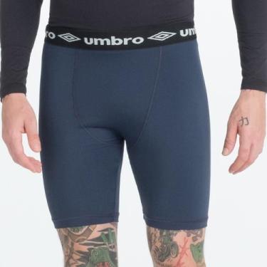 Imagem de Bermuda Térmica Umbro Light Masculina, Marinho, M