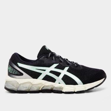 Imagem de Tênis Asics Gel Quantum 180 Fly Feminino, Preto, Verde, 37
