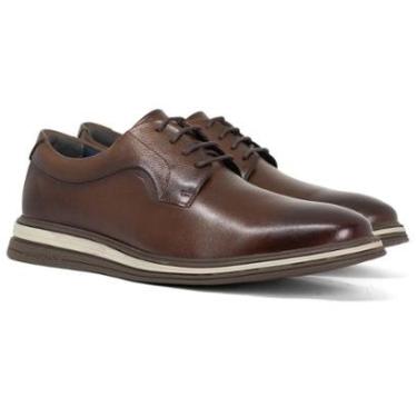 Imagem de Sapato Masculino Democrata Dune Hi-Soft 32 Couro Clássico Conforto 298201-Masculino